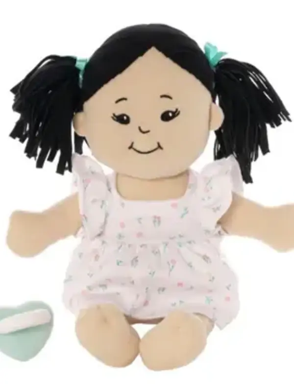 Love, Stella Doll - Light Beige w/ Black Pigtails