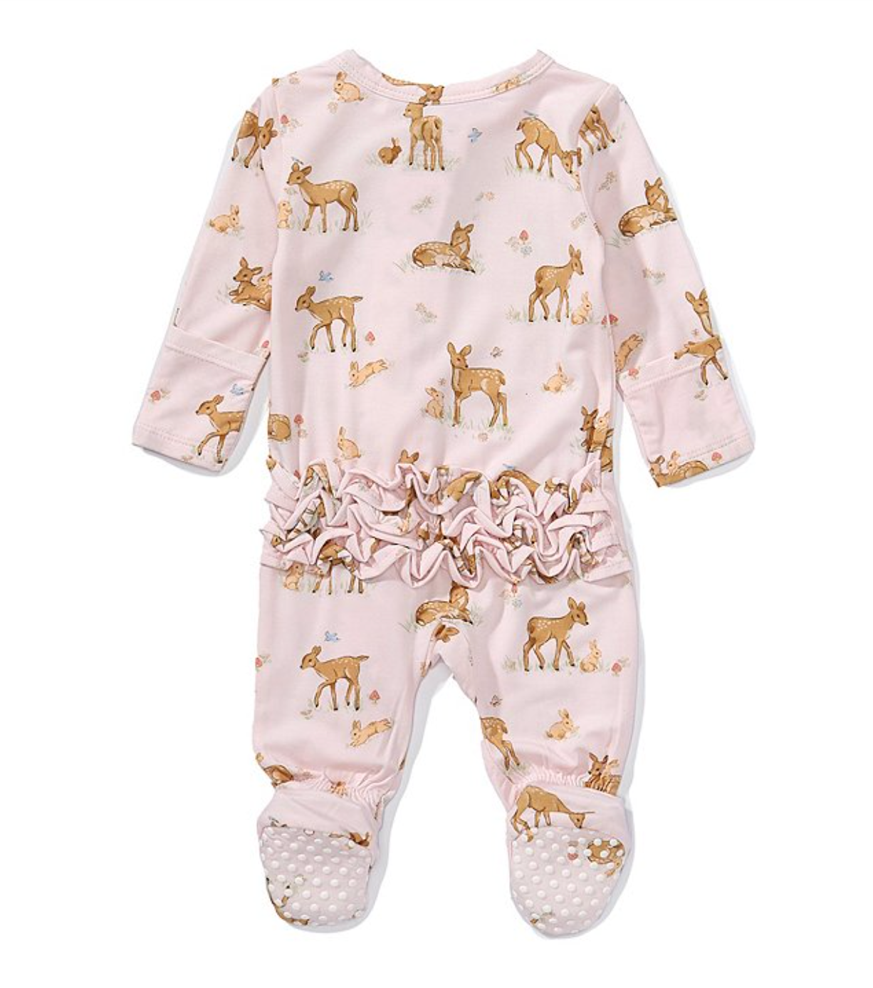 Little Fawn Zipper Footie