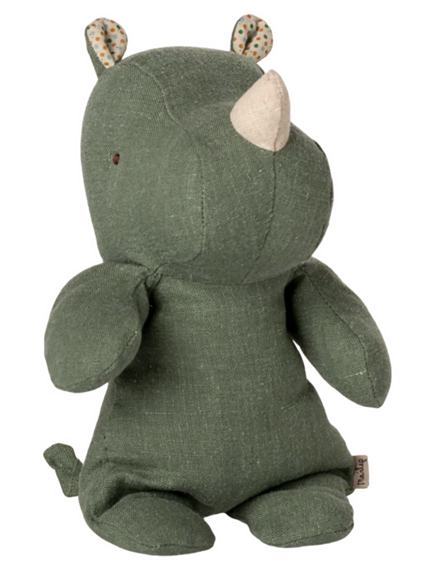 Maileg Safari Friends, Rhino, Small - Sage