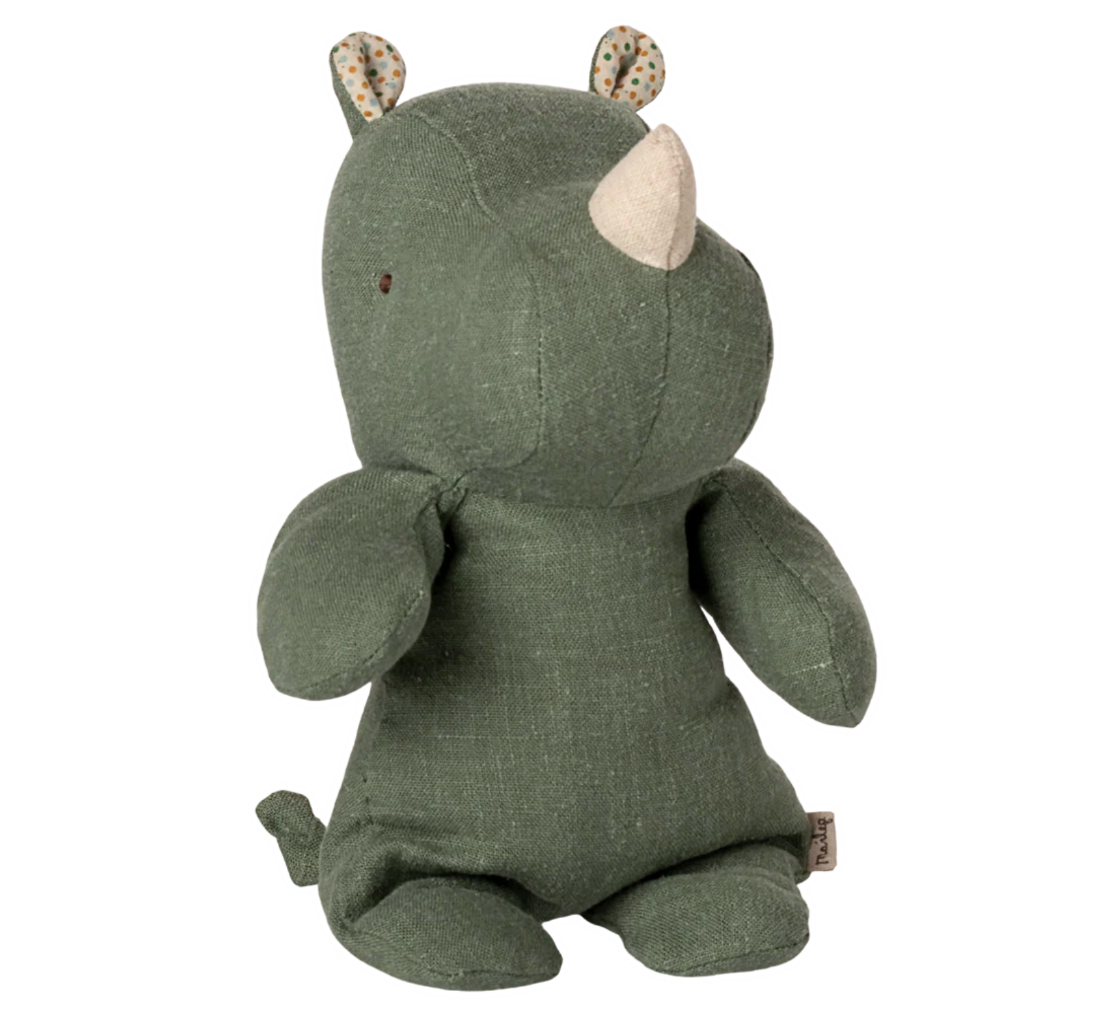 Safari Friends, Rhino, Small - Sage