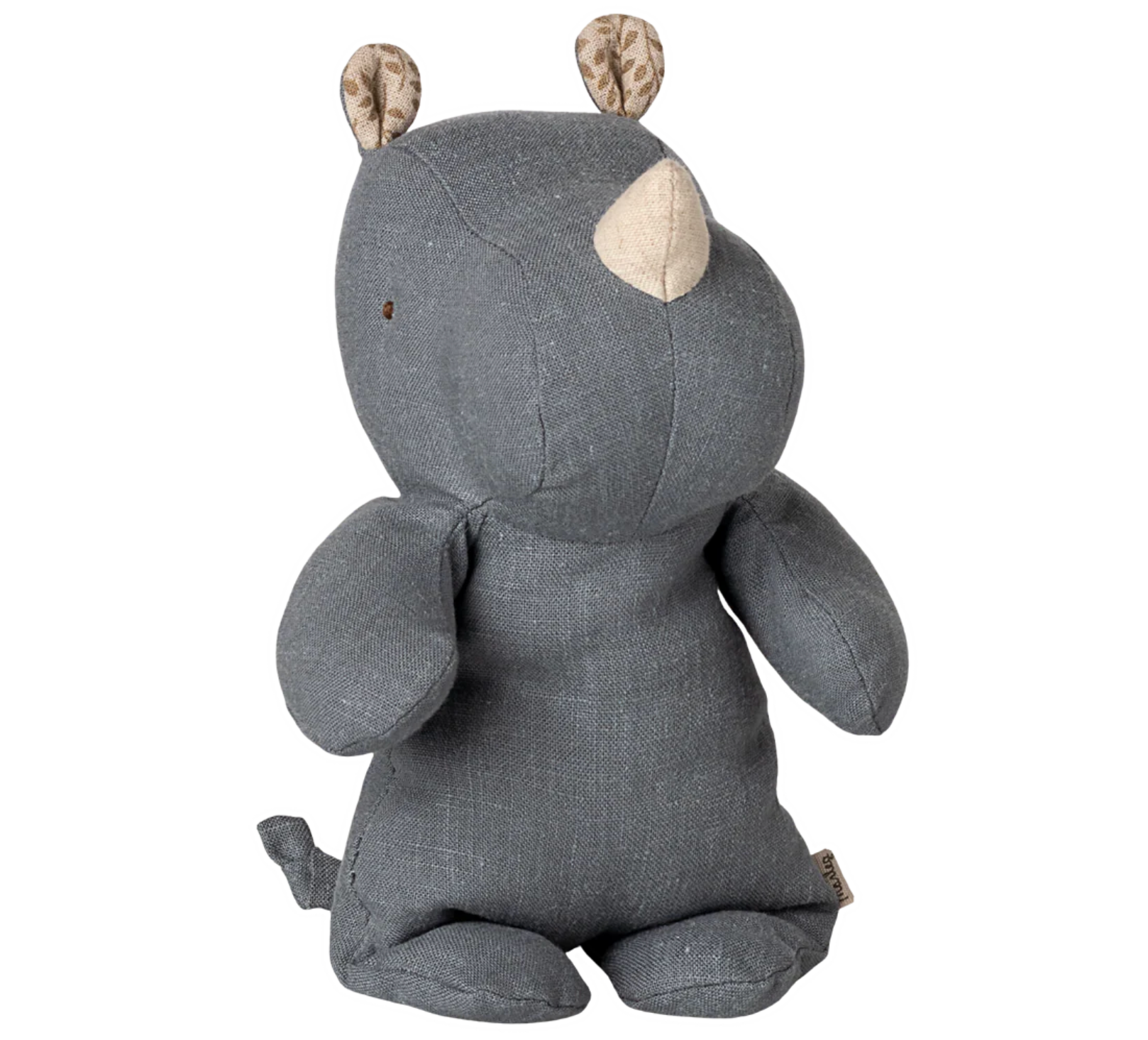 Safari Friends, Rhino, Small - Dusty Blue