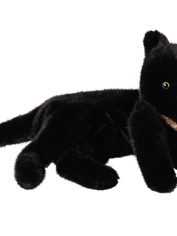 Maileg Sleeping Kitten Plush, Medium - Black