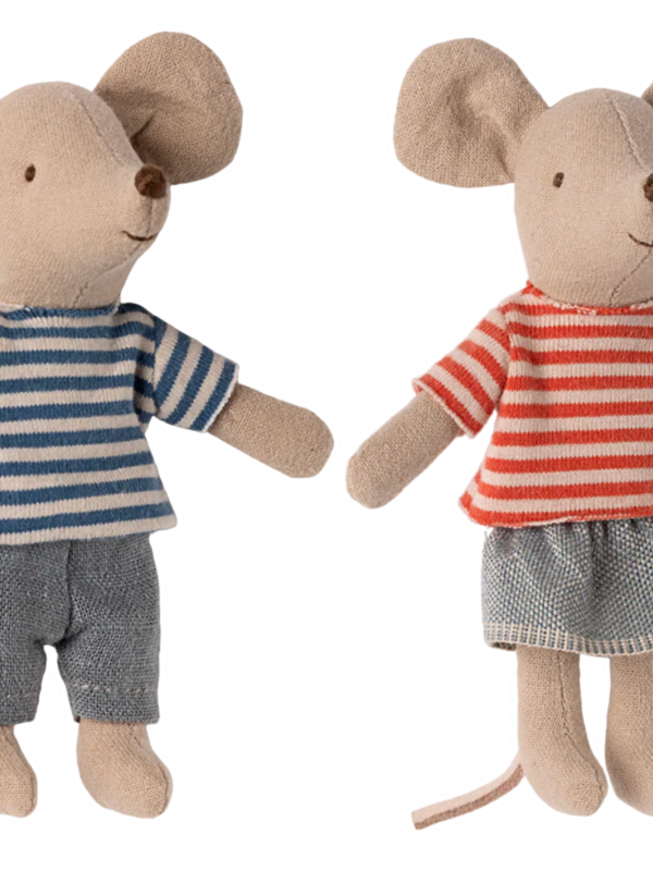 Maileg LouiMax + Stella, Little Brother + Sister Mice