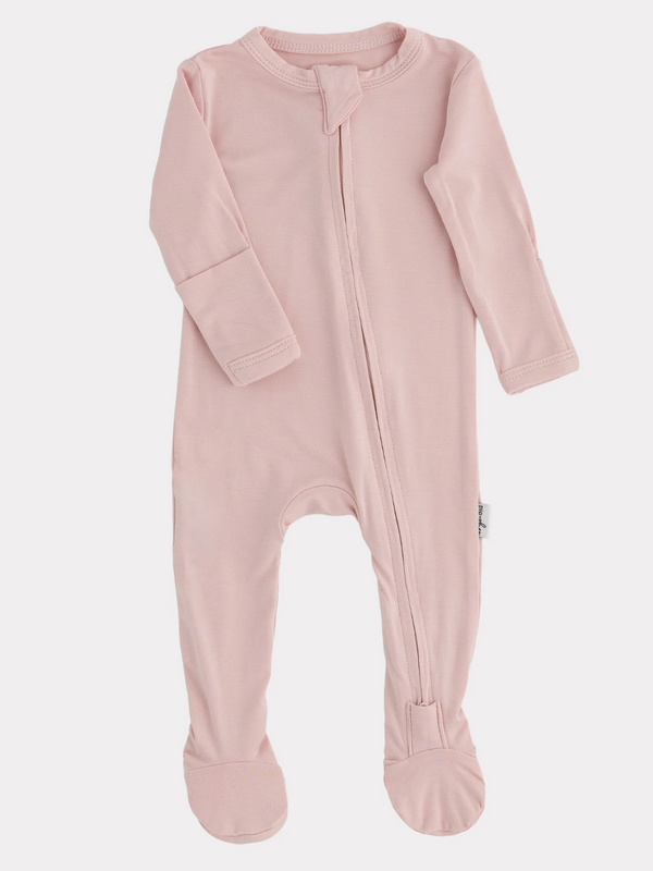 Pip + Phee Bamboo Footie - Primrose