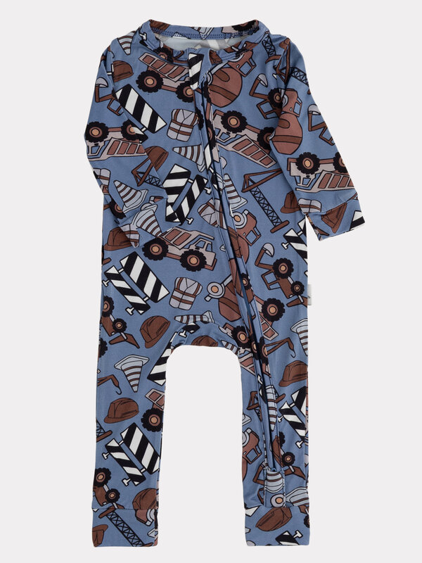 Pip + Phee Bamboo Romper - Builders