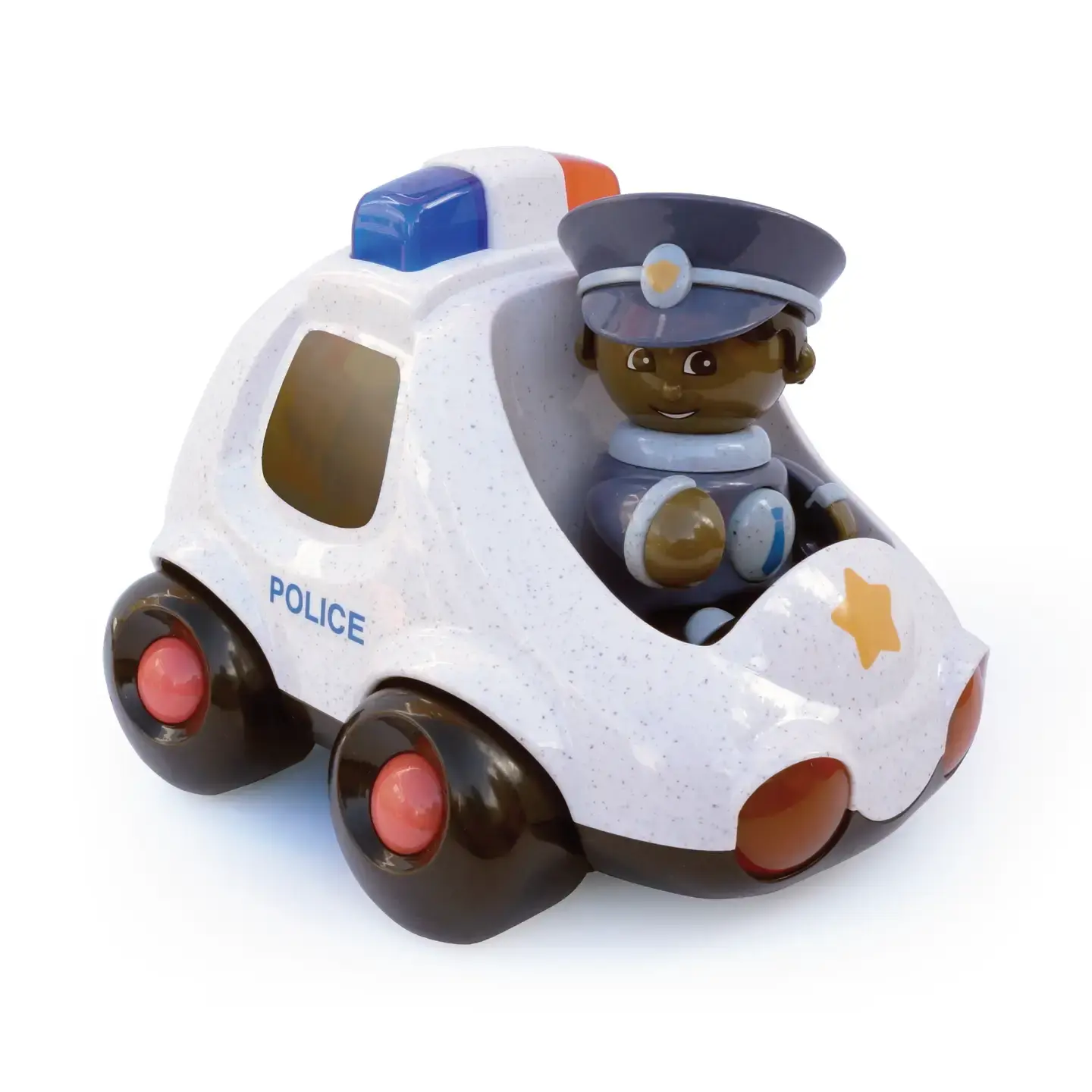 Police Car + Policeman