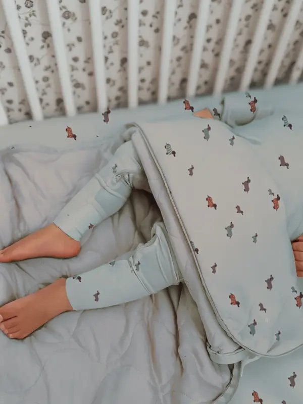 Bamboo Long Sleeve Sleep Bag - Woof 2.5 TOG