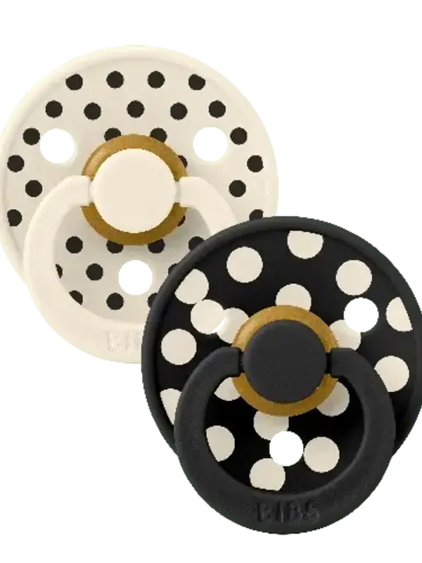 Bibs Bibs Studio Colour - Polka Ivory/Black
