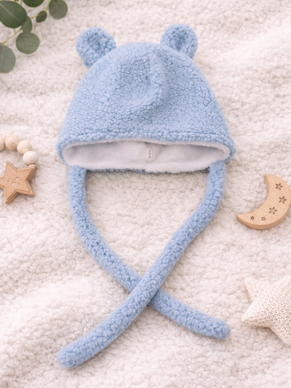 Bebe O Chaud Sherpa Hat w/ Bear Ears