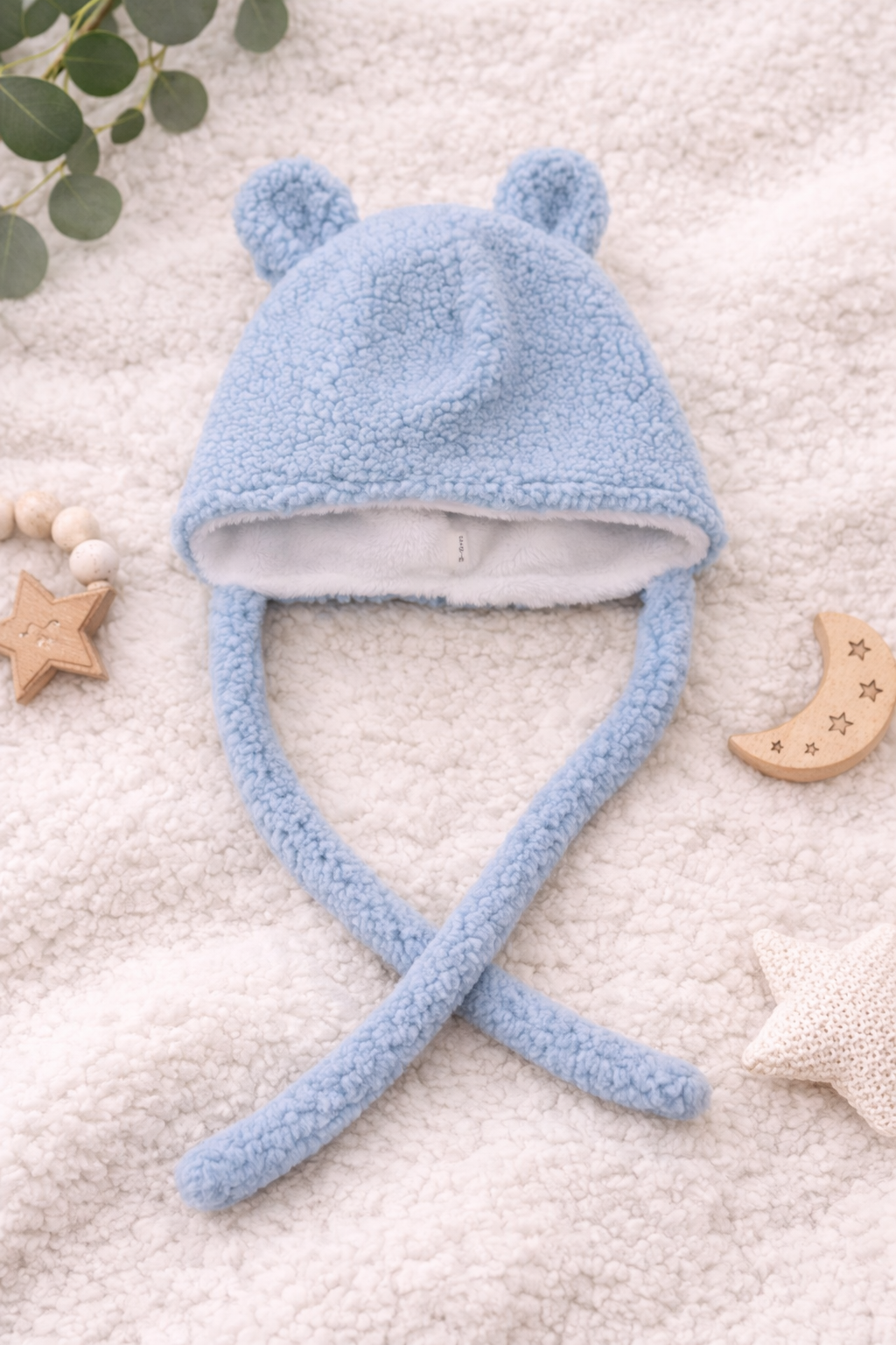 Sherpa Hat w/ Bear Ears