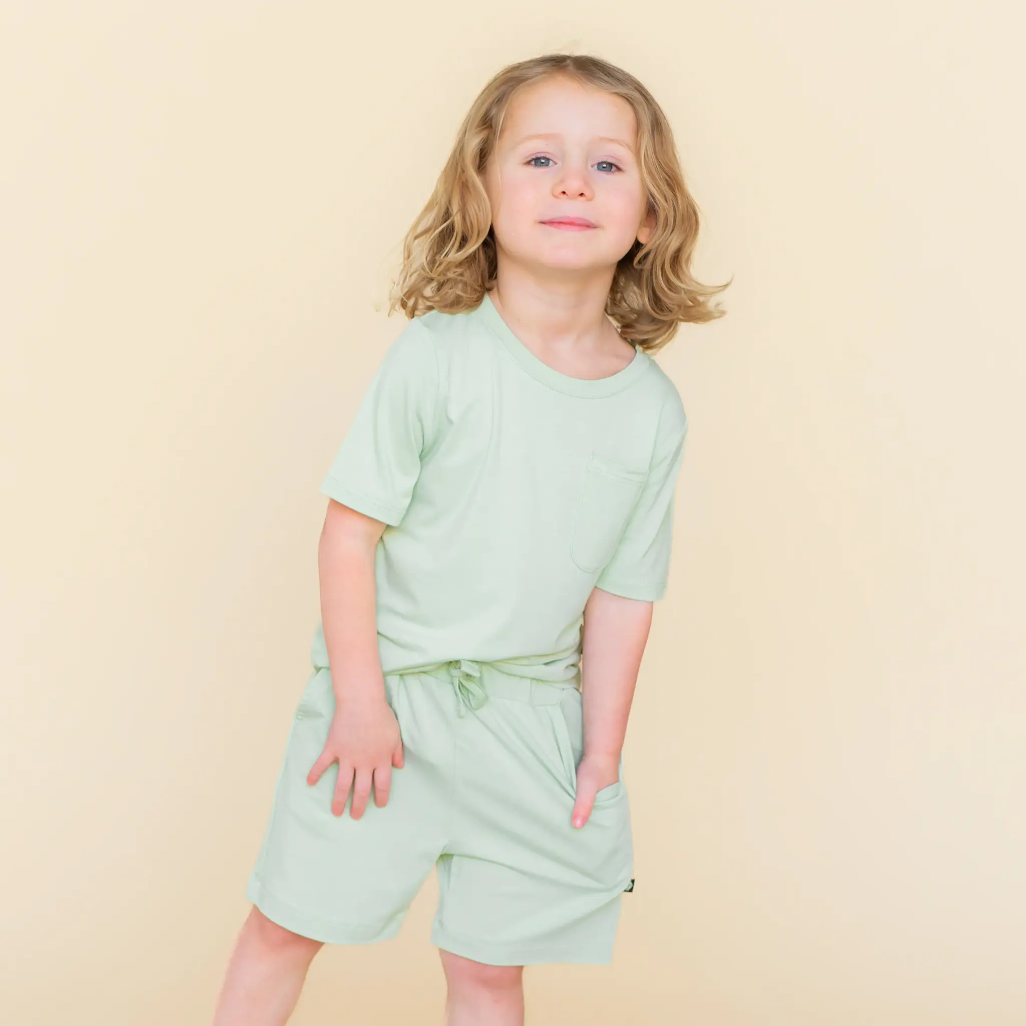 Kyte Drawstring Short - Basil