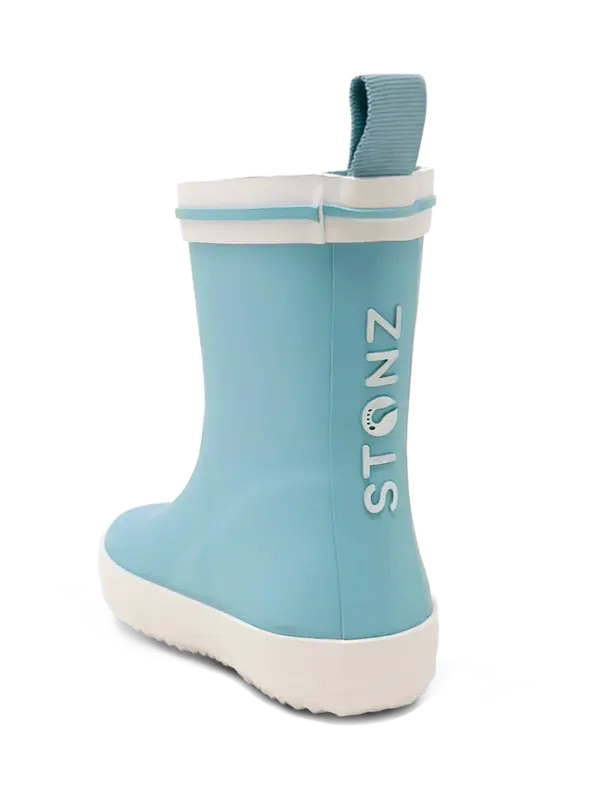 Retro Rain Boots - Aqua