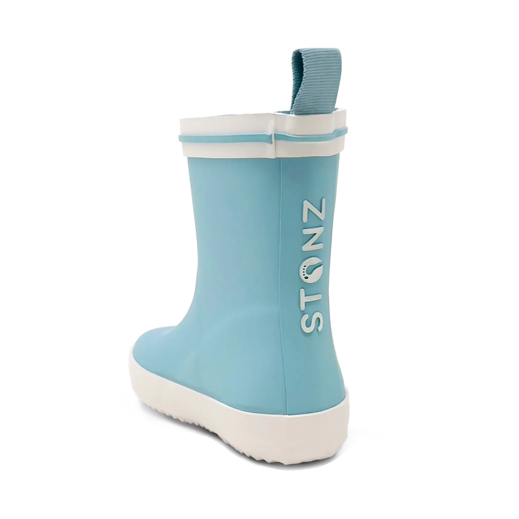 Retro Rain Boots - Aqua
