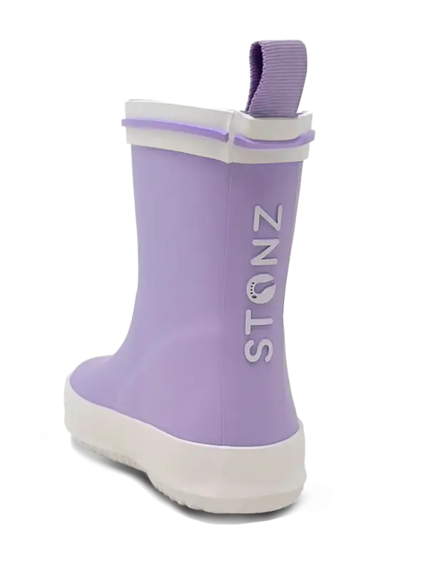 Retro Rain Boots - Lilac