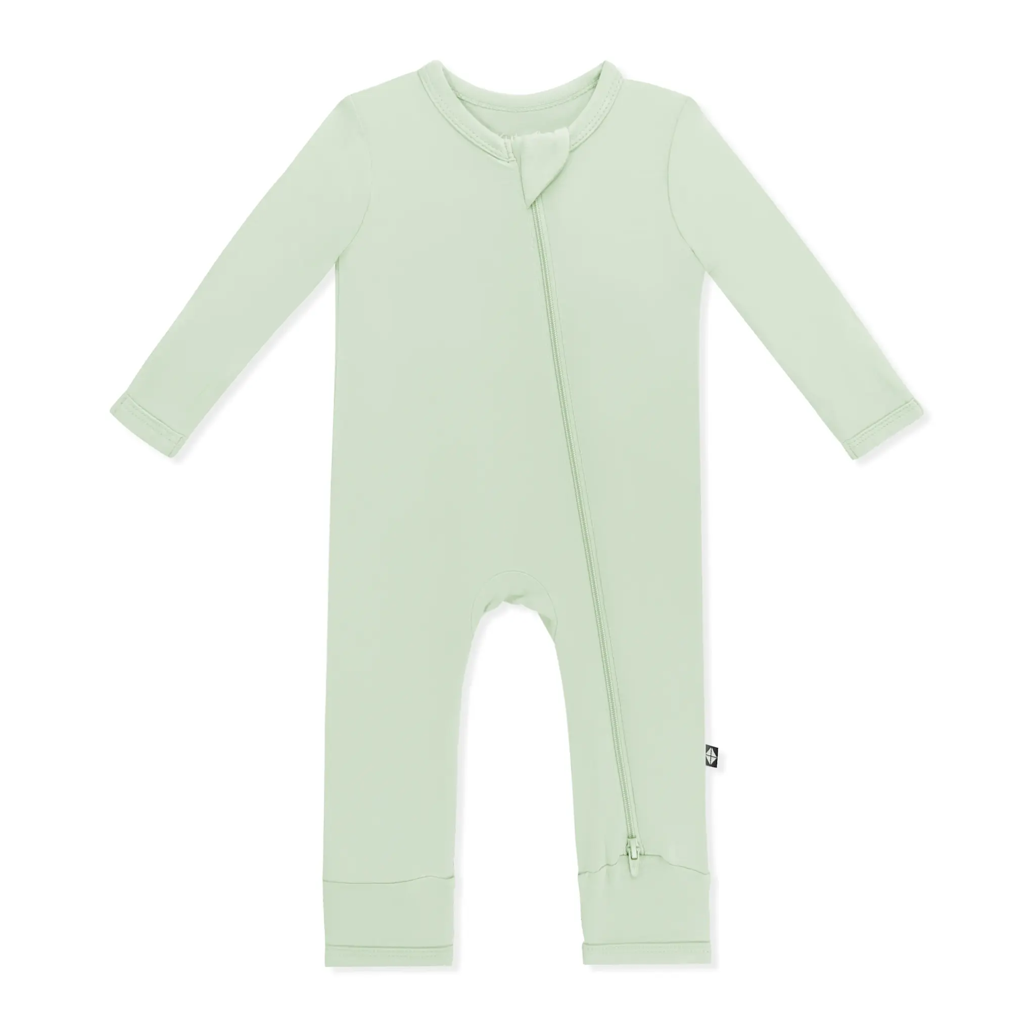 Kyte Zipper Romper - Basil