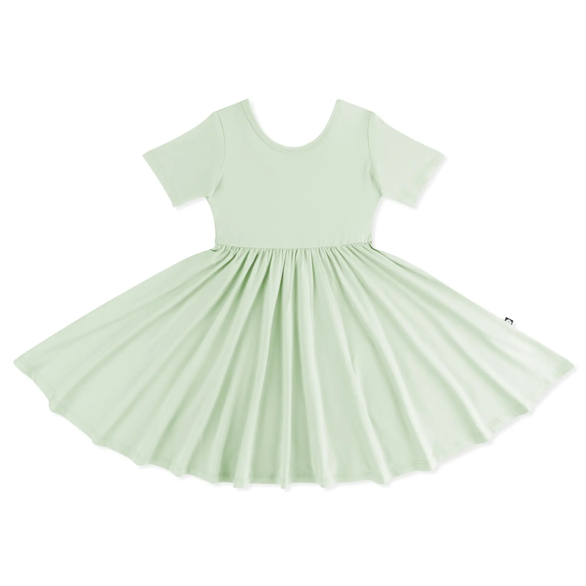 Kyte Twirl Dress - Basil