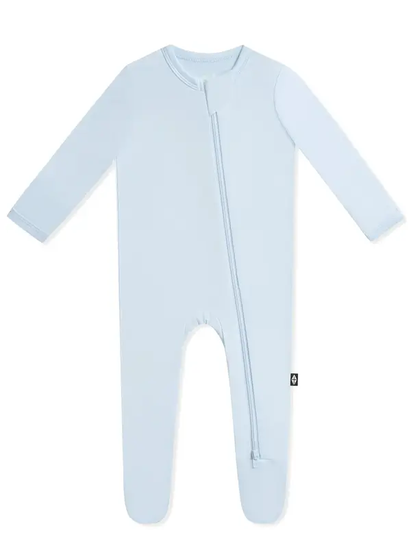 Kyte Zipper Footie - Breeze