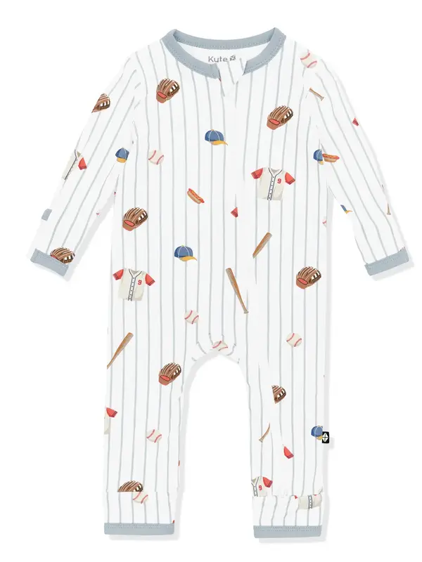 Kyte Zipper Romper - Home Run
