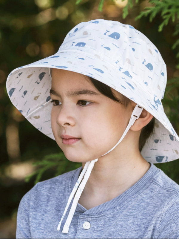 Jan + Jul Whale Tale Cotton Bucket Hat