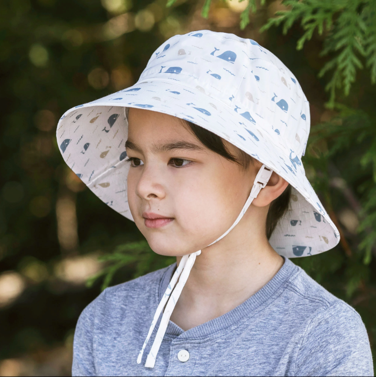 Whale Tale Cotton Bucket Hat