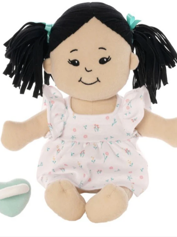 Love, Stella Doll - Light Beige w/ Brown Pigtails
