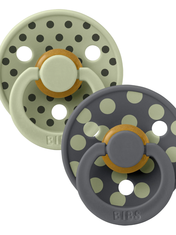 Bibs Studio Colour - Polka Sage/Iron