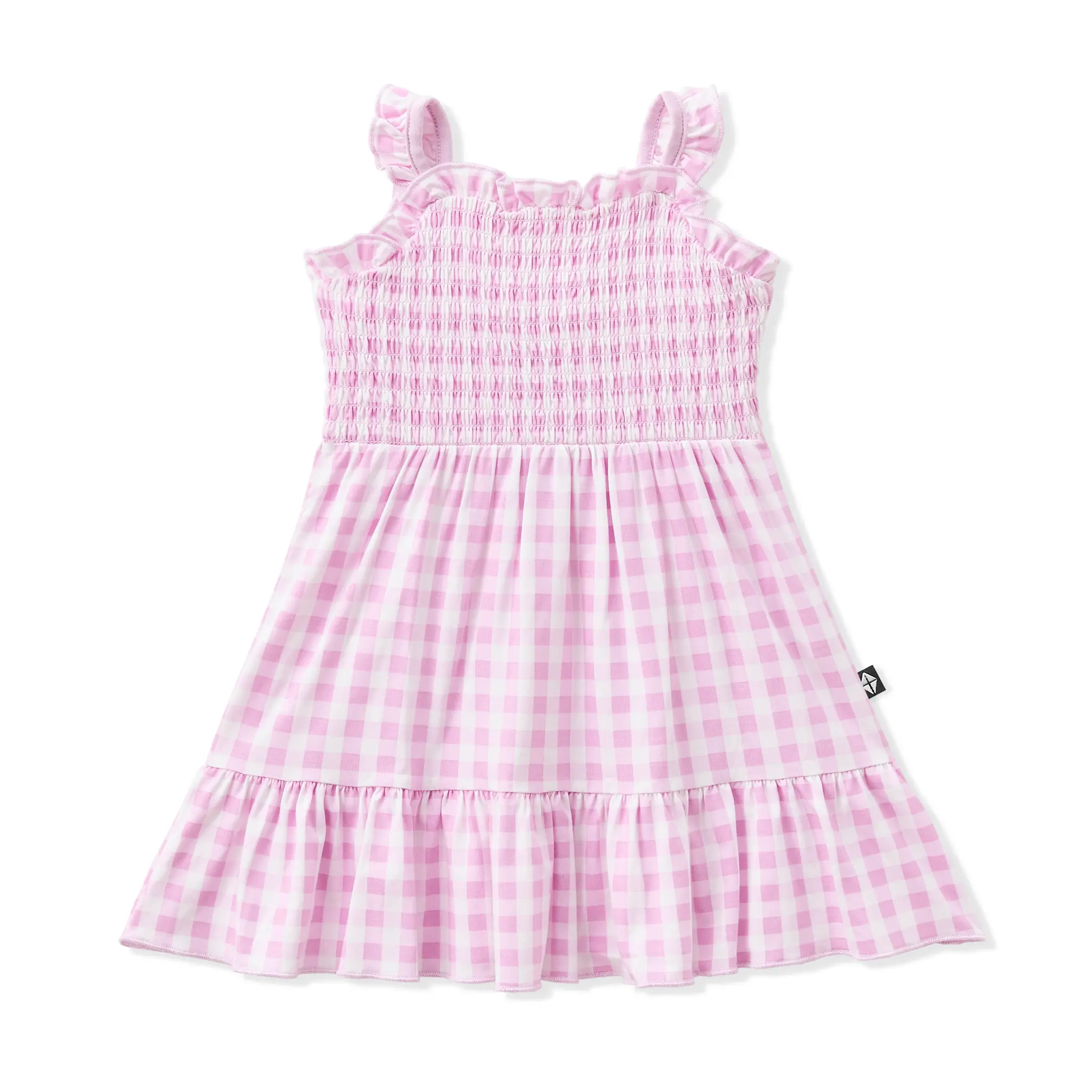 Kyte Smocked Dress - Gingham Thistle