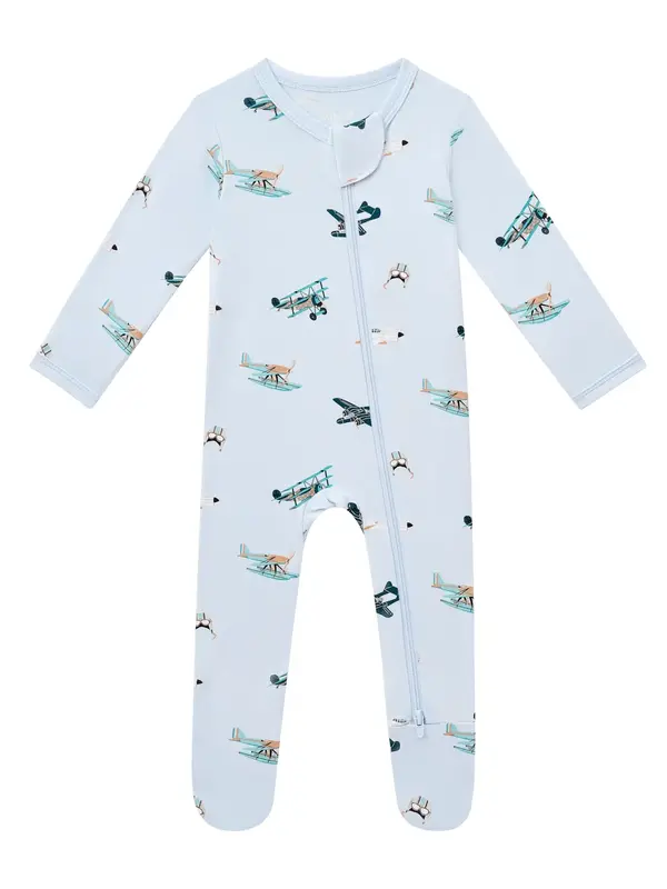 Kyte Zipper Footie - Take Off