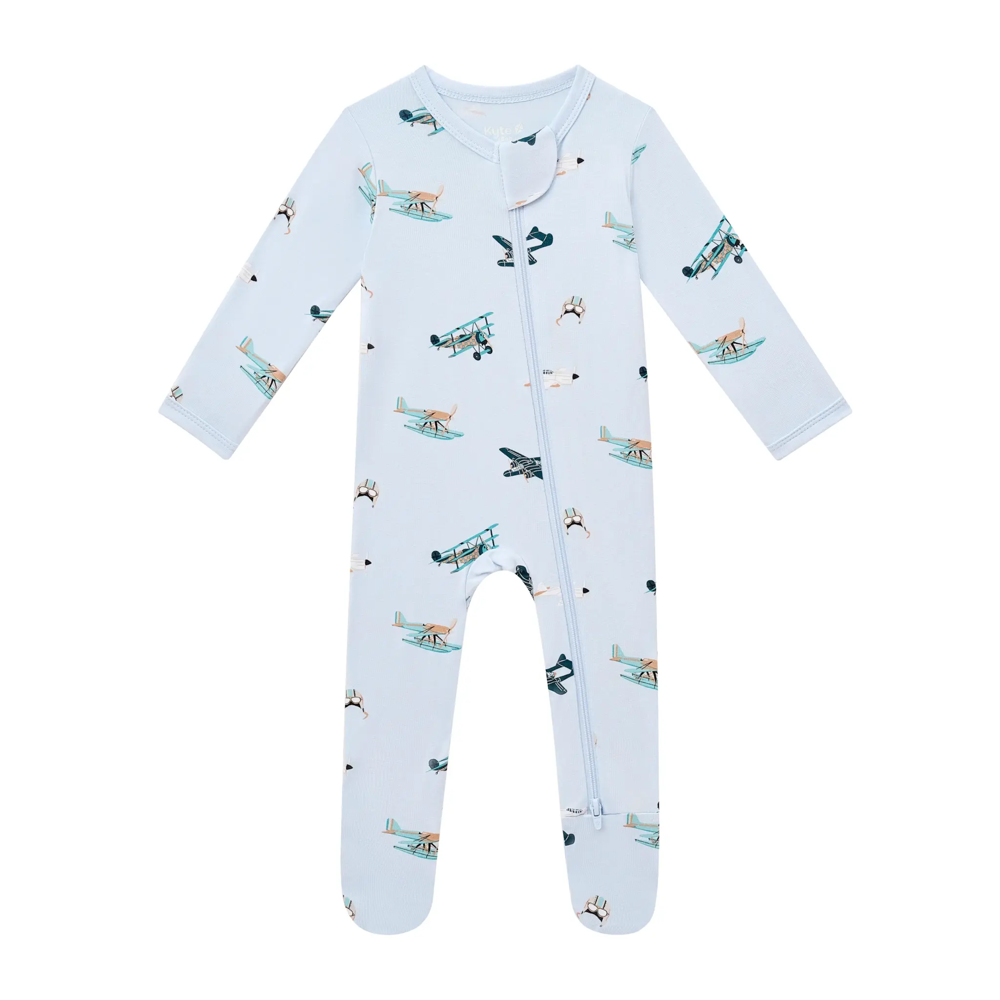 Kyte Zipper Footie - Take Off
