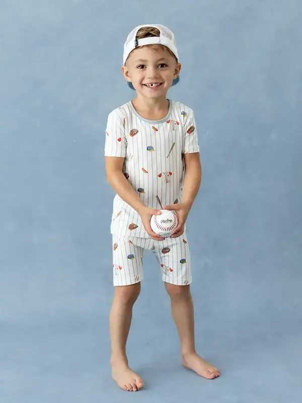 Kyte Short Sleeve Pajama Set - Home Run