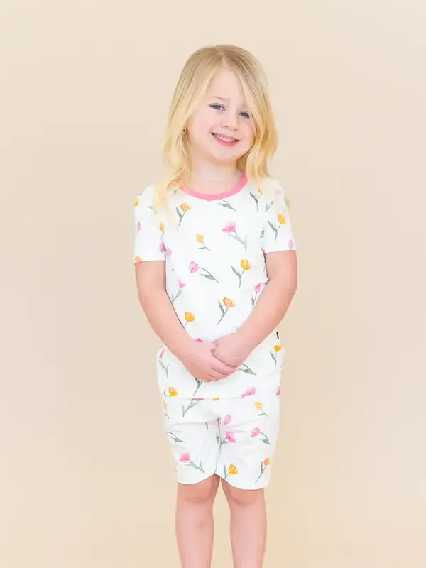 Kyte Short Sleeve Pajama Set - Tulip