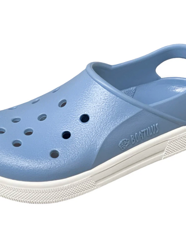 Boatilus CLOGGY - Celeste/White
