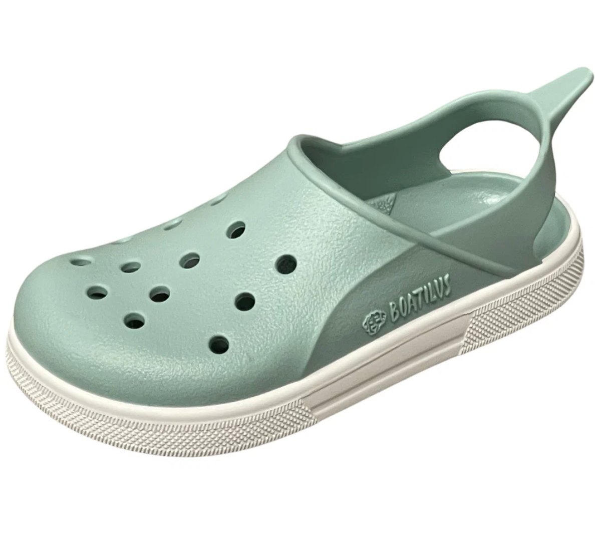 CLOGGY - Pastel Green/White