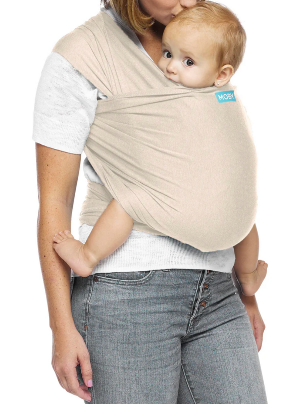 Moby Evolution Baby Carrier Wrap - Almond