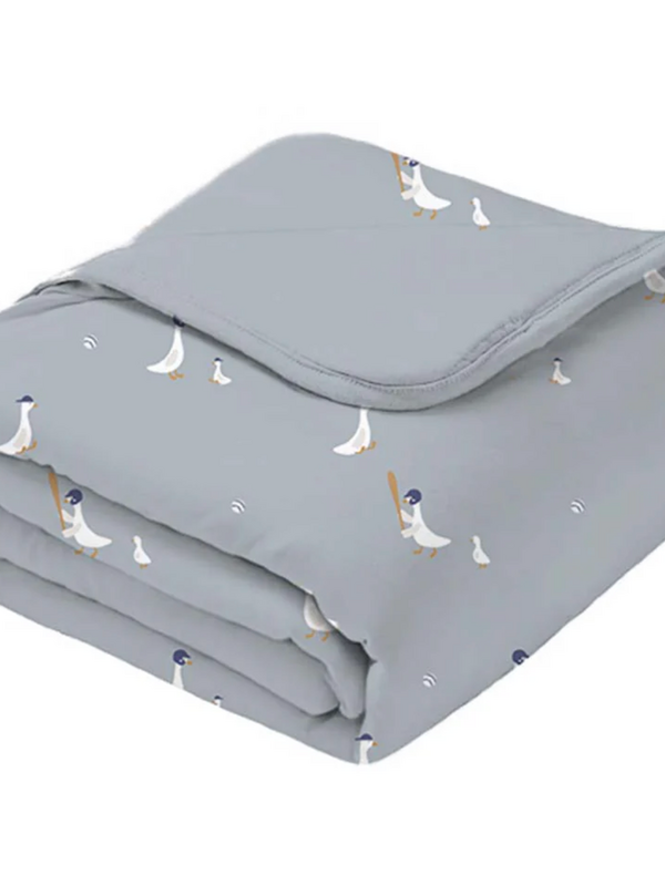 Cozy Cloud Toddler Blanket - Baseball Goose