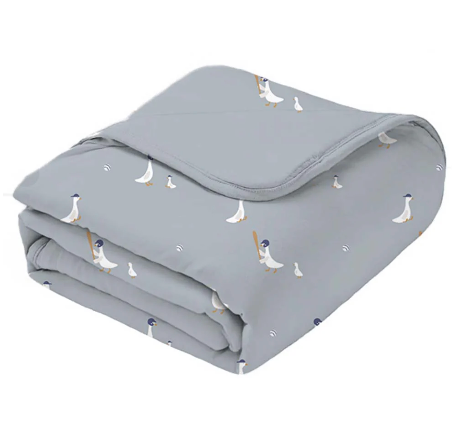 Cozy Cloud Toddler Blanket - Baseball Goose