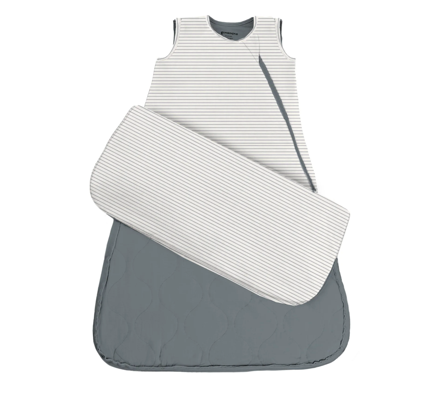 Bamboo Sleep Bag - Blue Stripe 1 TOG