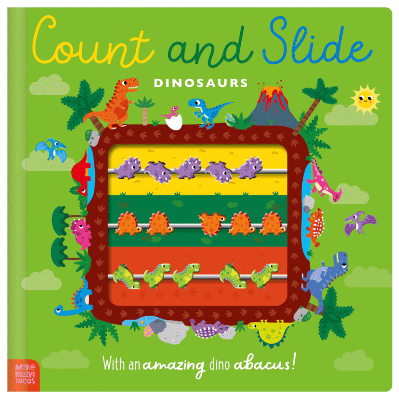 Count + Slide Dinosaurs