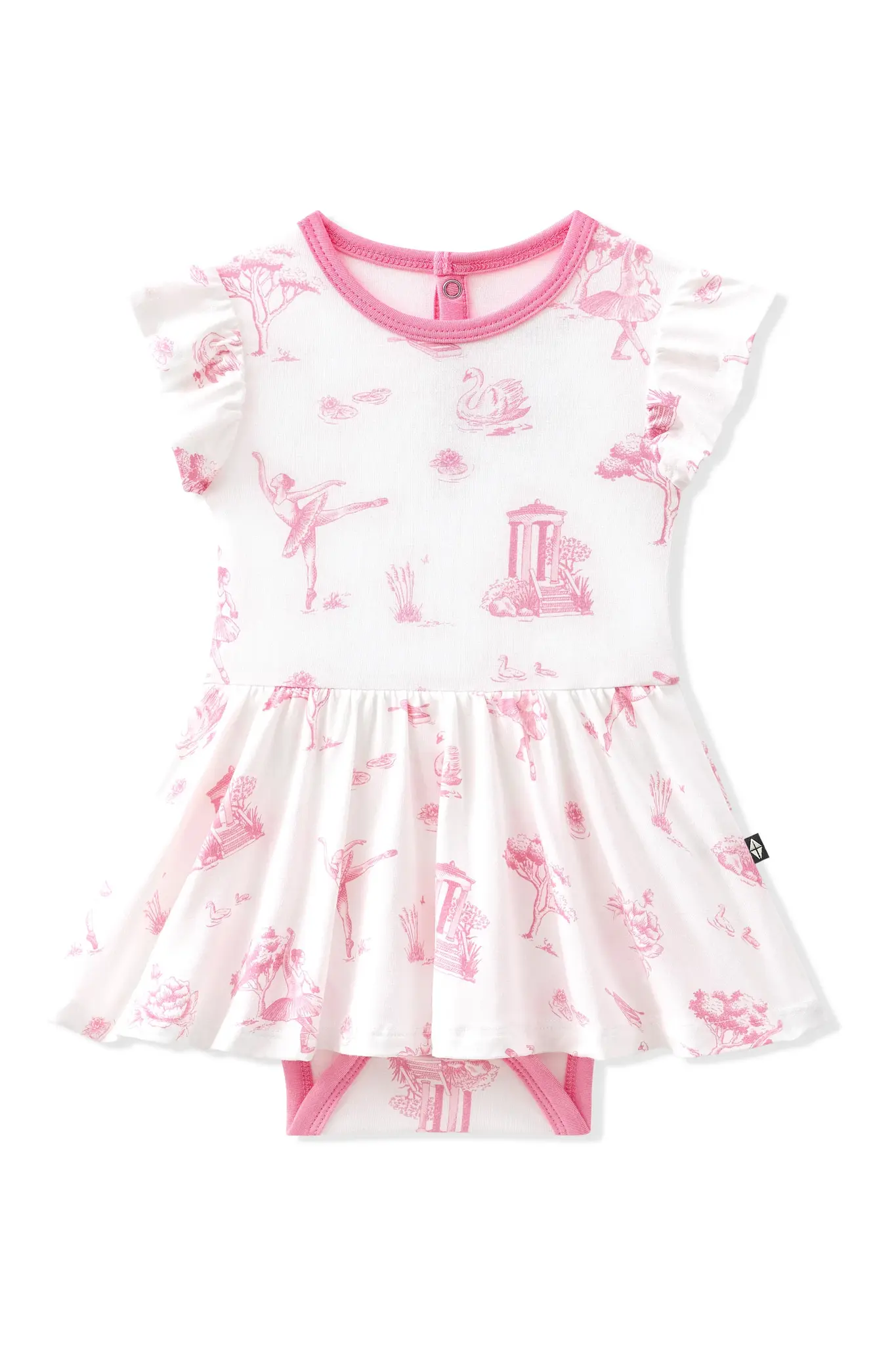 Kyte Bodysuit Dress - Toile Ballet