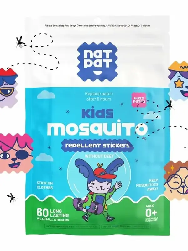 Natural Patch BuzzPatch Mosquito Repellent Patches