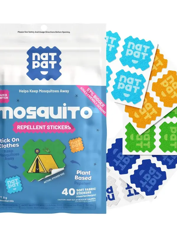 Natural Patch BuzzPatch Mosquito Repellent Patches - Adult