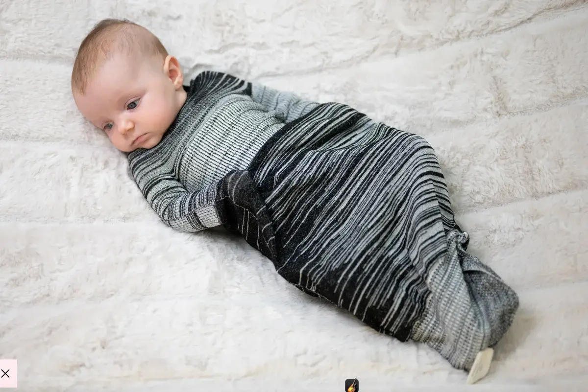 Swaddelini Swaddle Sleep Sack - Black