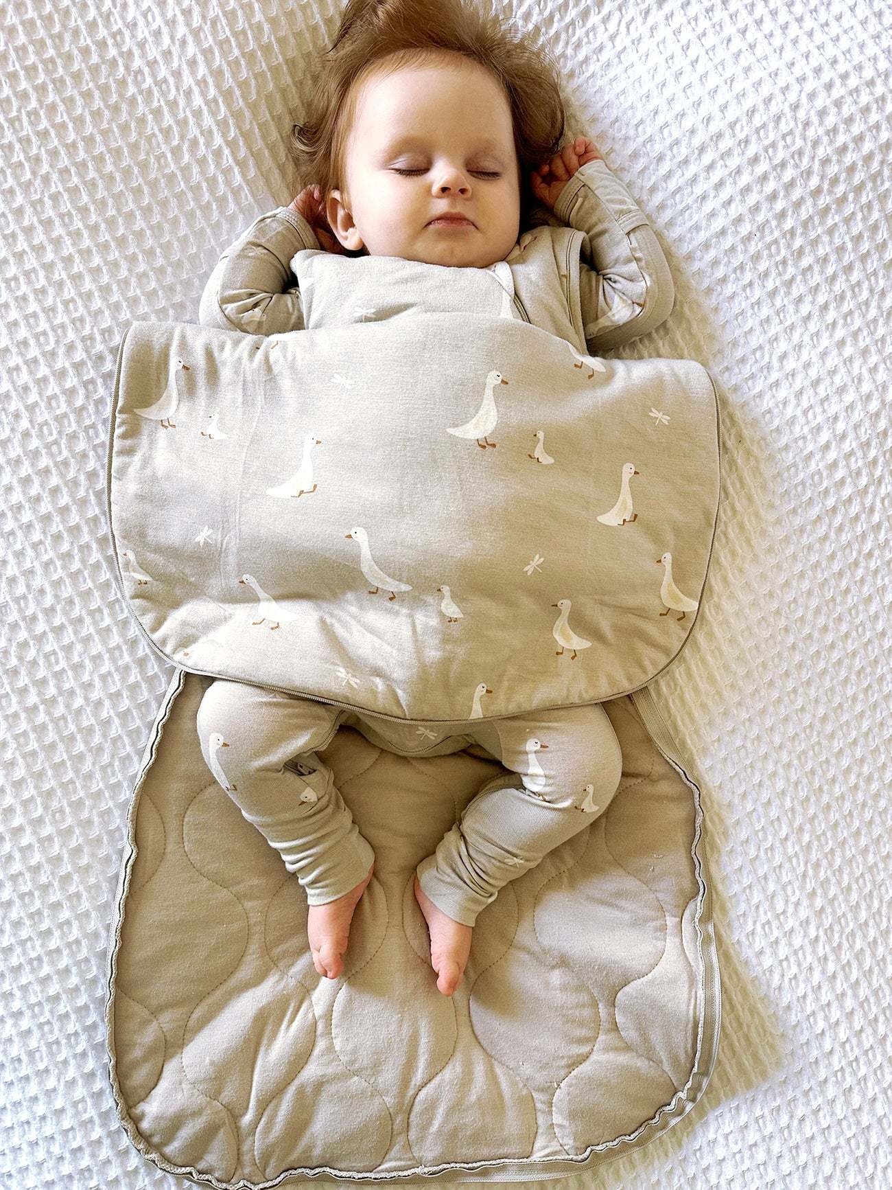 Bamboo Transitional Swaddle Sleep Bag - 1 TOG