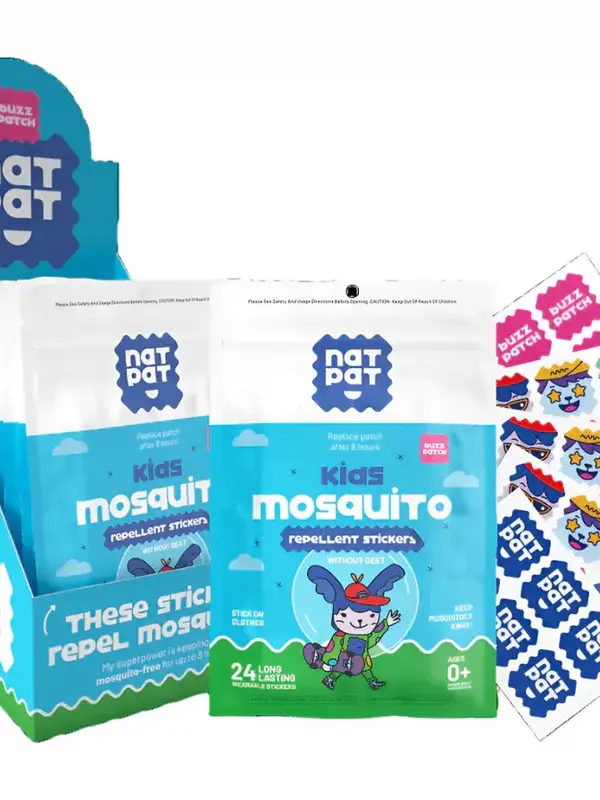 Natural Patch BuzzPatch Mosquito Repellent Patches