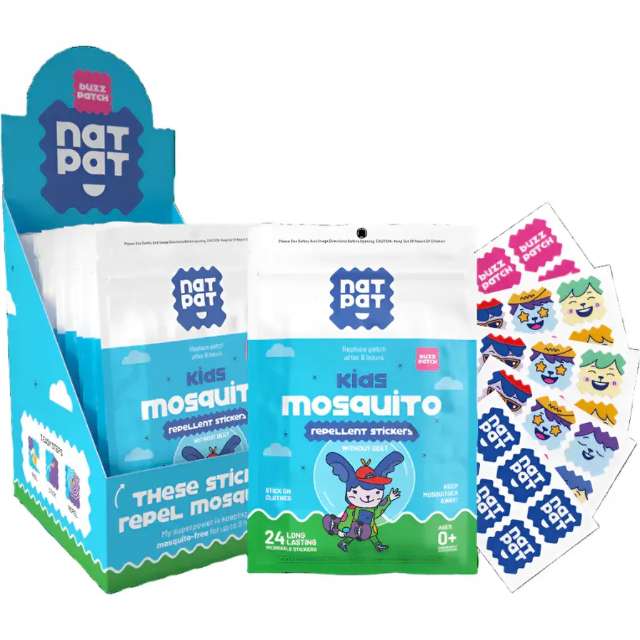 BuzzPatch Mosquito Repellent Patches