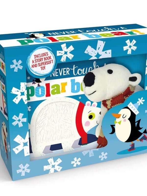 Never Touch a Polar Bear Board Book w/ Plush