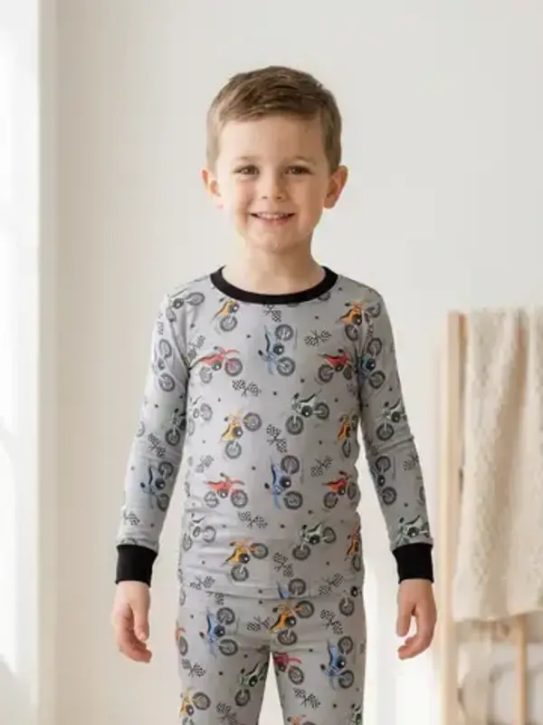 Itsy Bitsy Bamboo Pajamas - Rebel Rider