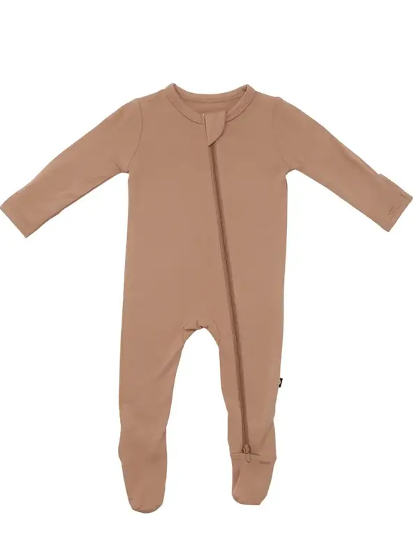 Kyte Preemie Footie Latte (Zipper)