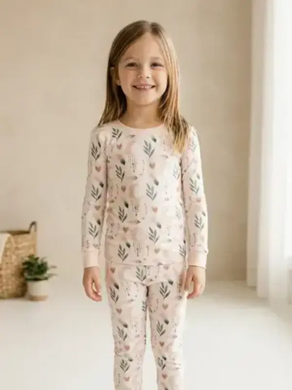 Itsy Bitsy Bamboo Pajamas - Moonlit Meadow