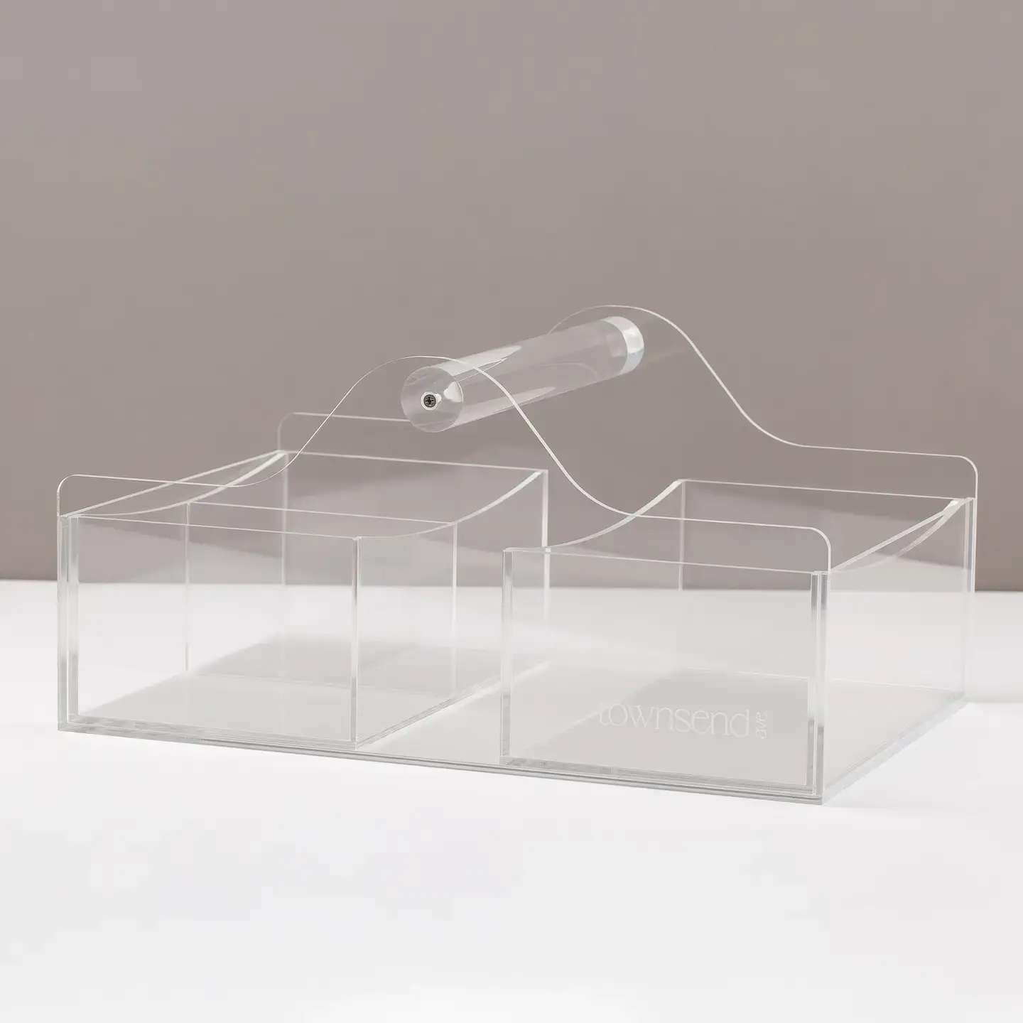 Acrylic Diaper Caddy